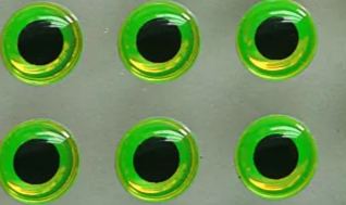 SAMOLEPÍCÍ 3D OČI 6MM