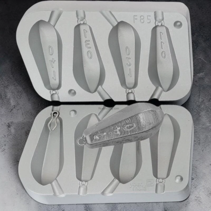 Forma na olovo Šestihran 110g, 120g, 130g, 140g + 100 pérek vel. 1 ZDARMA
