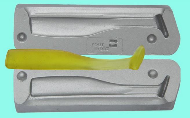 Forma na výrobu gumových nástrah kopyt F-502
