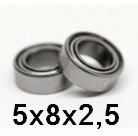 Nerezové ložisko do rolničky návijáku 5x8x2.5mm