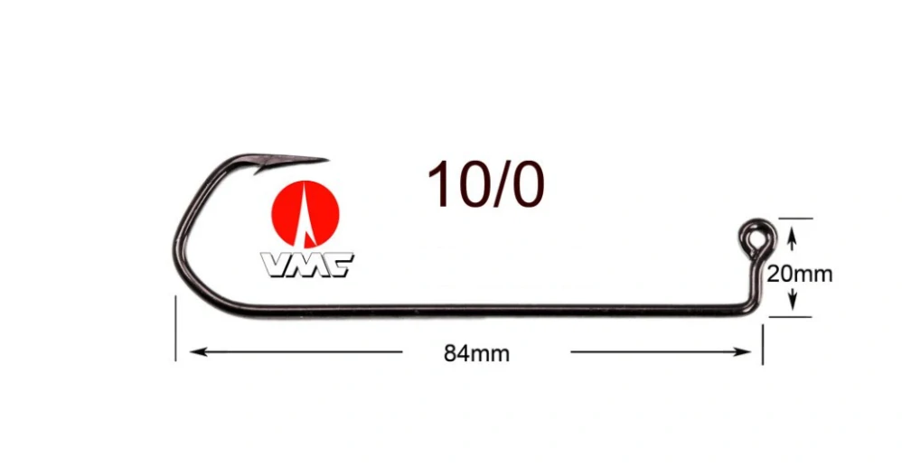 JIGOVÝ HÁČEK VMC 5150 BLACK NICKEL VEL.10/0-10KS