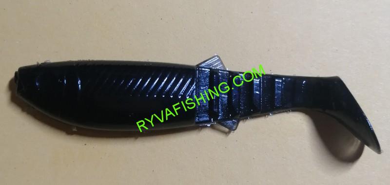RYVALURES PLASTISOL COLOR PEARL BLACK 500ML.