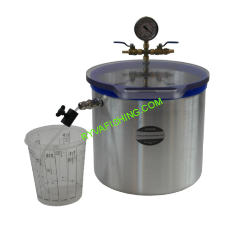 VAKUOVÁ PRŮTOKOVÁ KOMORA 20,0 l, HLINÍK