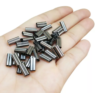 RYVAFISHING-CRIMP TUBES DOUBLE 1,2X2,0MM -50KS 