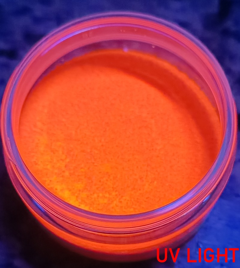 RYVALURES-GLITR DO GUMOVÝCH NÁSTRAH FLUO ORANGE 20G-0,4MM