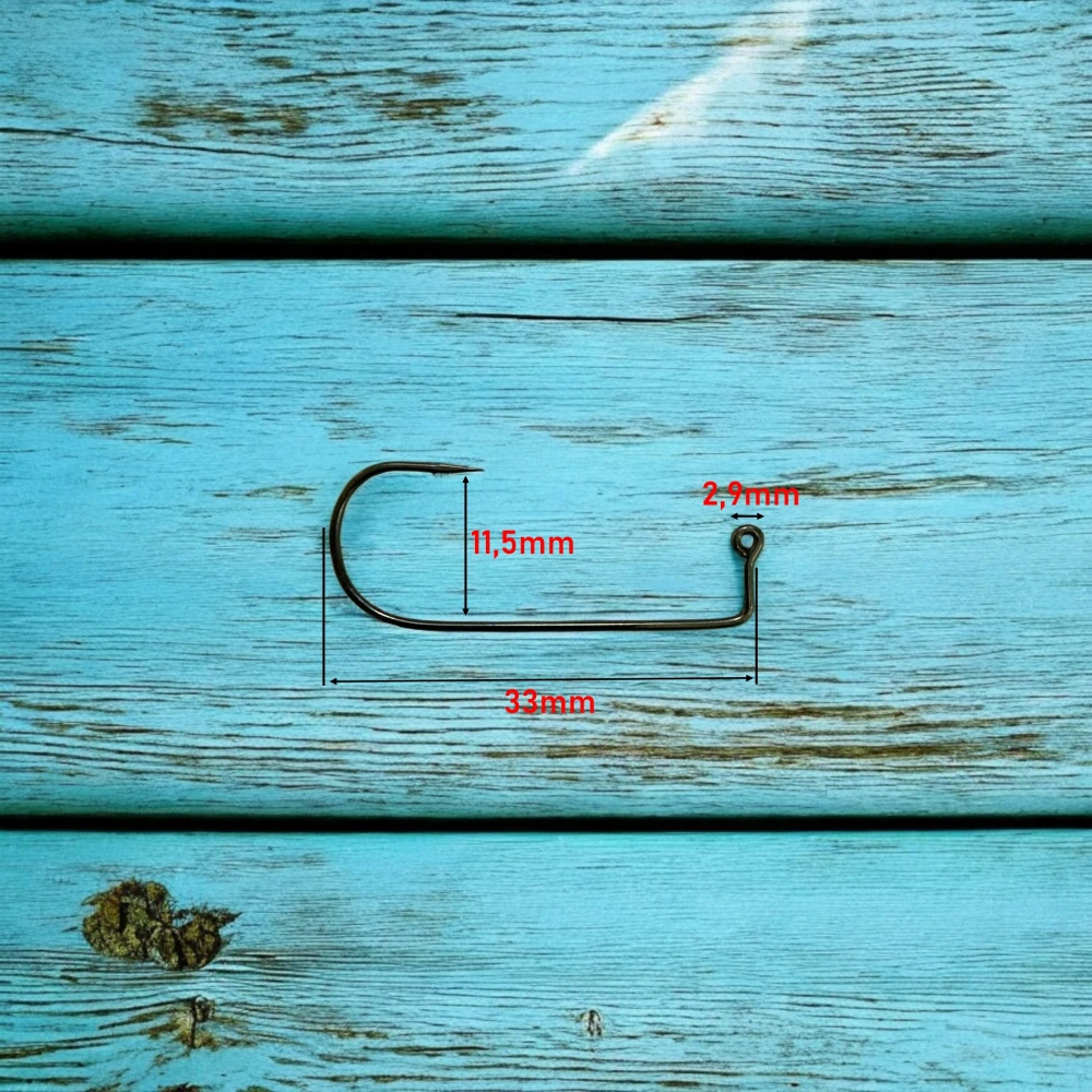 JIGOVÝ HÁČEK FINJIG VEL.1/0-100KS 