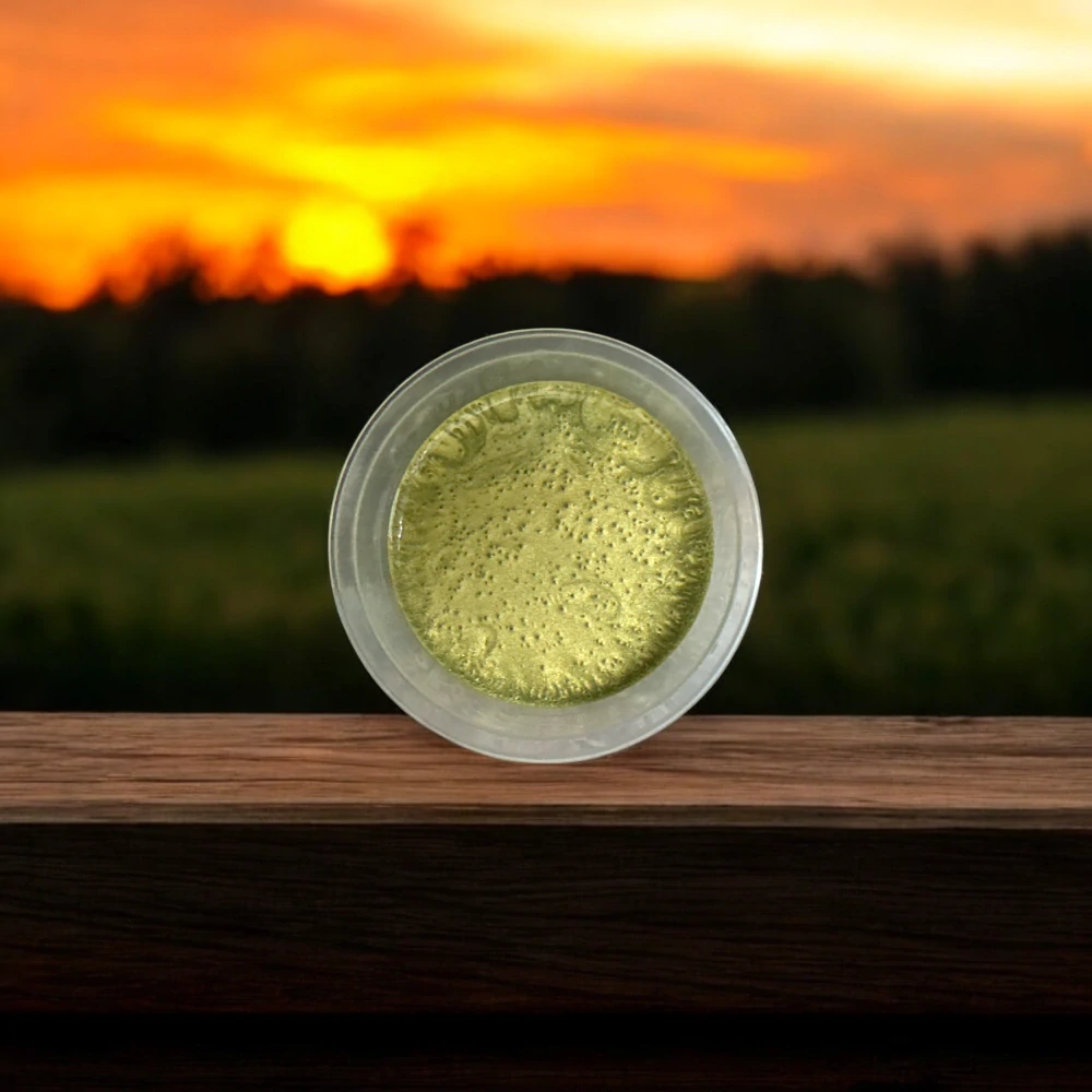 RYVALURES PLASTISOL COLOR PEARL GOLD OLIVE 200ML.