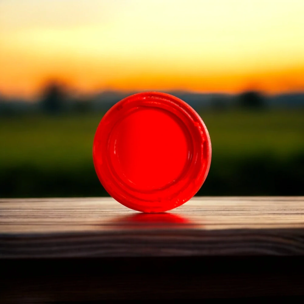 RYVALURES PLASTISOL COLOR FLUO UV JAPANESE RED 500ML.