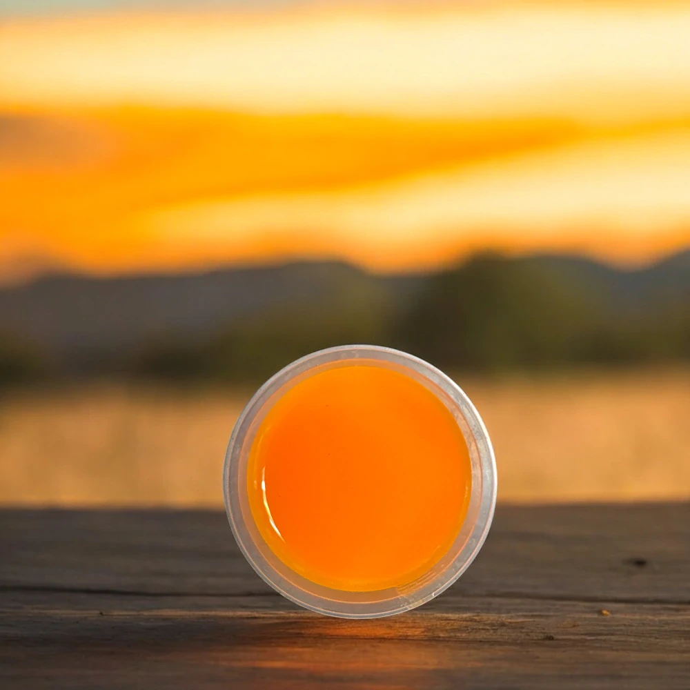 RYVALURES PLASTISOL COLOR FLUO ORANGE LIGHT(TRANSPARENT) 500ML.