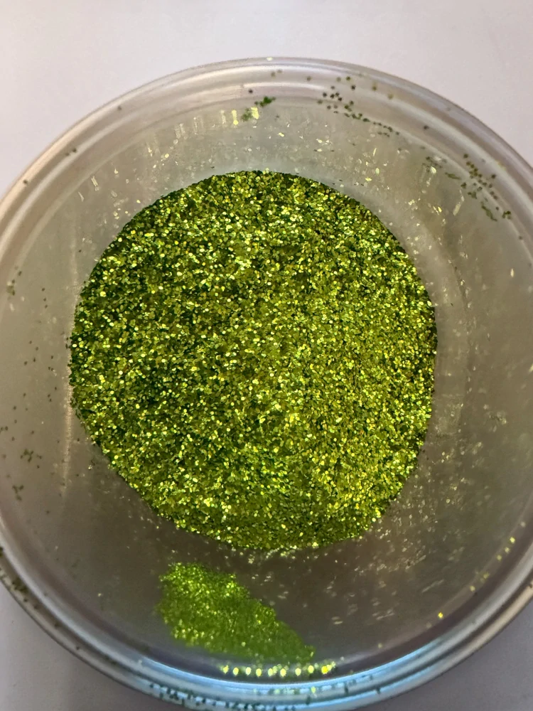 RYVALURES-GLITTER CHARTREUSE 20G-0,4MM