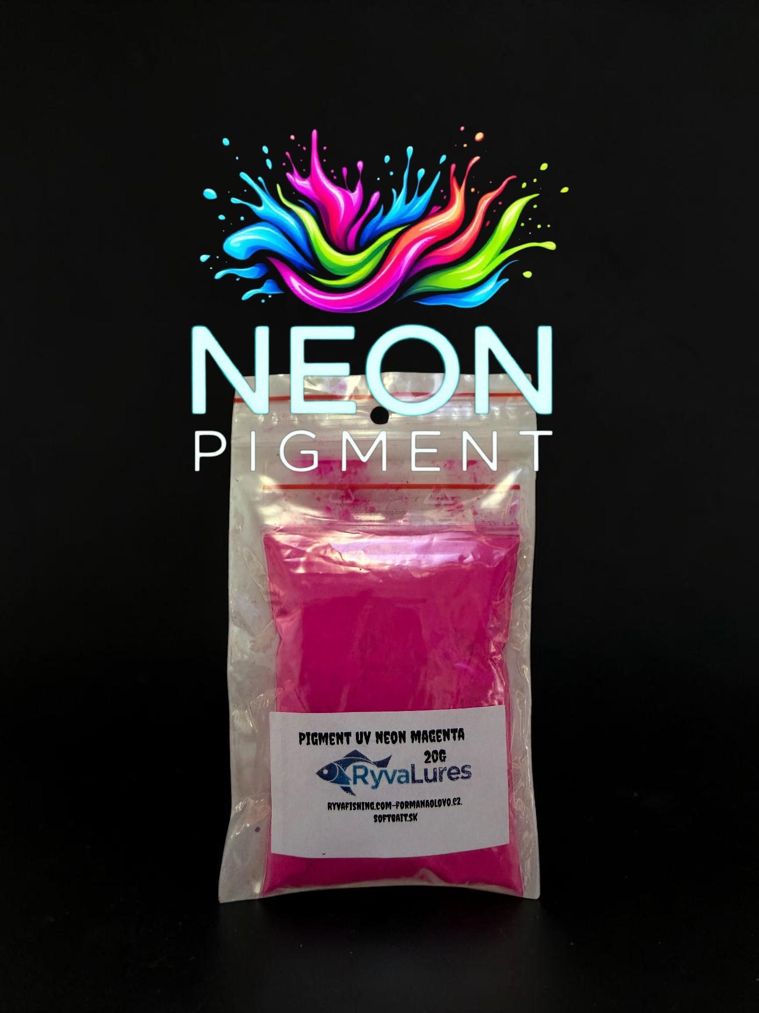 RYVALURES-SOFTBAIT PAINT NEON UV MAGENTA 30ML.