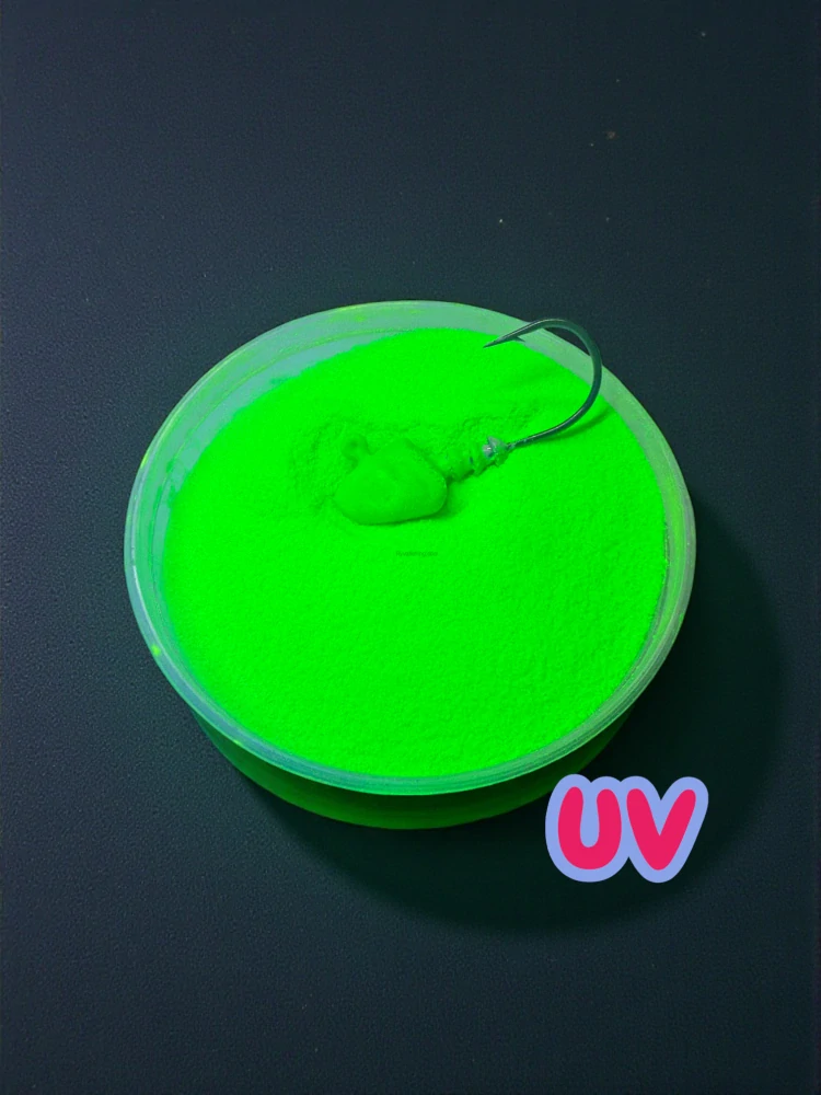 GUMOVÁ BARVA NA JIGOVÉ HLAVIČKY UV GREEN 500G