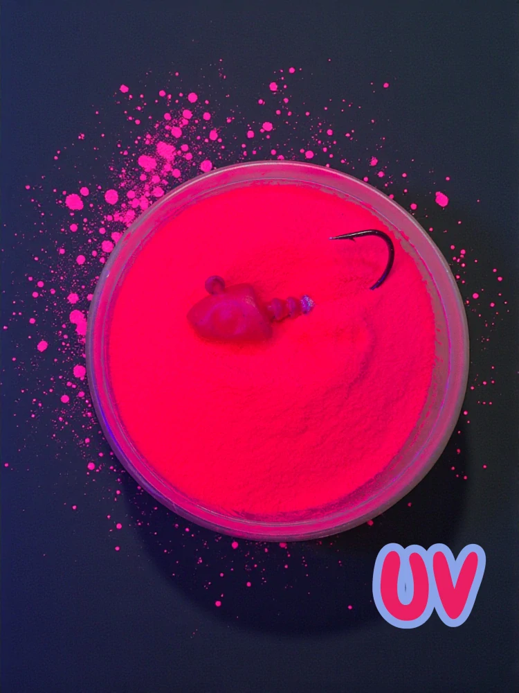 GUMOVÁ BARVA NA JIGOVÉ HLAVIČKY UV MAGENTA 500G
