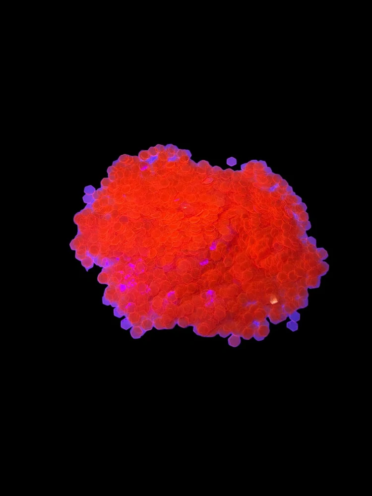 RyvaLures glitter fluo orange 20g - 3,0mm