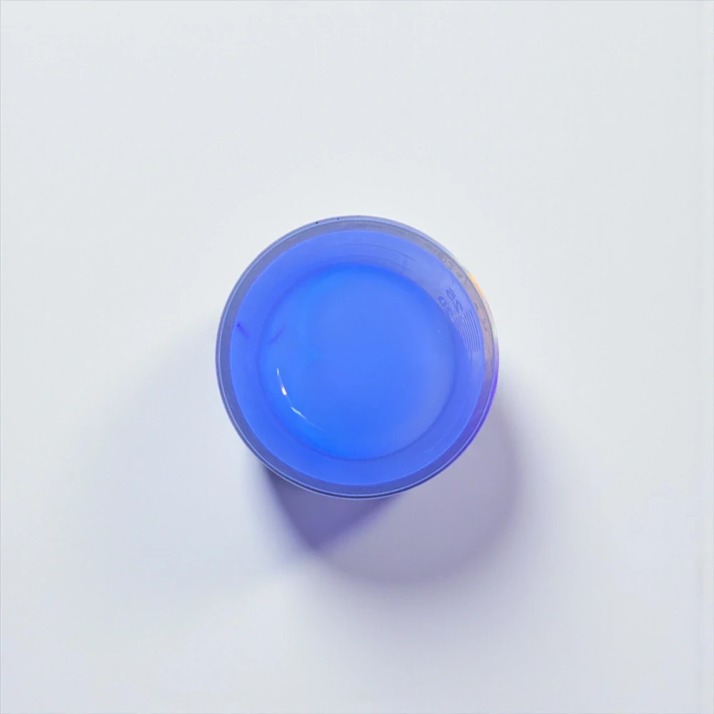 RYVALURES-PLASTISOL COLOR FLUO UV WHITE 500ML.