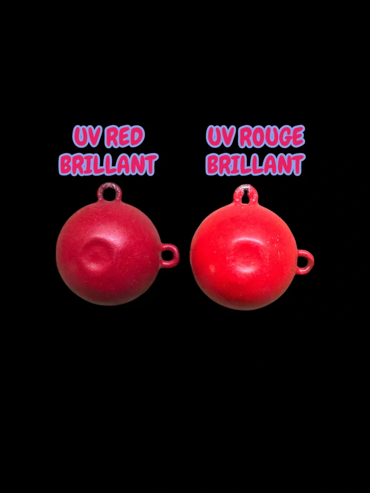 RyvaLures POWDER-FUSE: Neon UV Red Brillant Matrix 500g