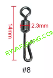 Ryvafishing-Obratlík Quick Change vel.8-10ks FEEDER  