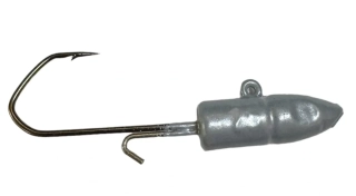 JIGOVÁ RYBÍ HLAVA TORPEDO 25G-STŘÍBRNÁ 5KS