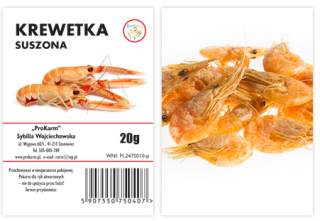 KREVETA SUŠENÁ KRABIČKA 250ML-40G 