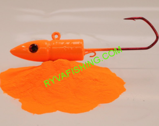 PRÁŠKOVÁ BARVA NEON-UV HELLORANGE 80G