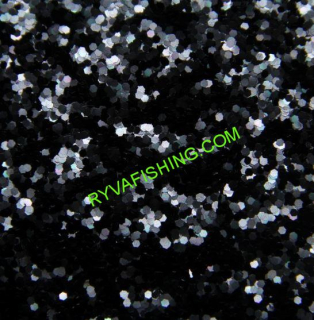 RYVALURES-GLITTER BLACK 1,6MM-10G