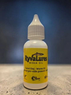 RYVALURES - WORM OIL-KONZERVANT GUMOVÝCH NÁSTRAH 30ML.