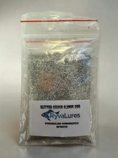 RYVALURES-GLITR SILVER 0,2MM-20G