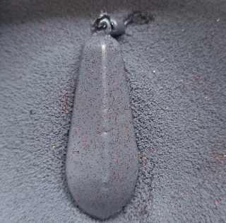 GUMOVÁ BARVA NA ZÁTĚŽE STŘÍBRNÁ METALICKÁ +MICRO GLITER COOPER
