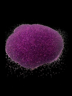 ryvalures glitter do gumových nástrah purple 0,2mm-20g
