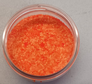 RYVALURES-GLITR DO GUMOVÝCH NÁSTRAH FLUO ORANGE 20G-1,0MM