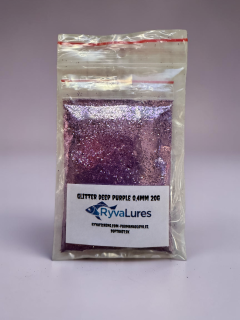 GLITR DO GUMOVÝCH NÁSTRAH DEEP PURPLE 20G-0,4MM