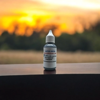 RYVALURES-PLASTISOL COLOR PEARL SILVER BLACK 30ML.