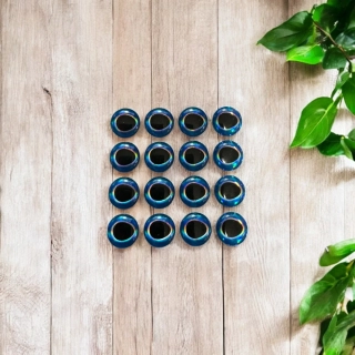 SAMOLEPÍCÍ 3D OČI BLUE PEARL 6MM-20KS