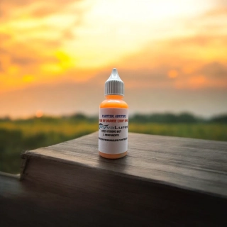 RYVALURES PLASTISOL COLOR FLUO ORANGE LIGHT(TRANSPARENT) 500ML.