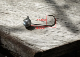 RYVALURES-JIGOVÁ HLAVA KOULE FINJIG 4G-1/0