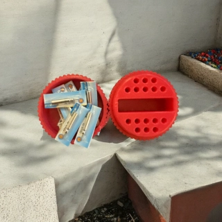 POUZDRO+10x BATERIE CR425