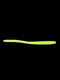 RYVALURES -  TROUT WORM 2,8" (7cm) FLUO GREEN 20KS