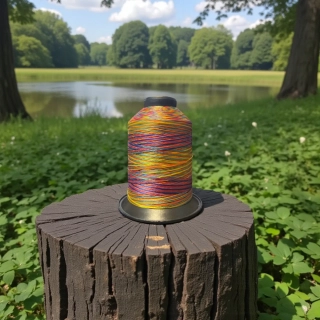 VÁZACÍ NIT NA OČKA -NYLON 50M SPOOL MIX COLOR C