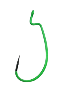 KUMHO - WORM OFFSET HOOKS LUMINOUS 1-5PCS