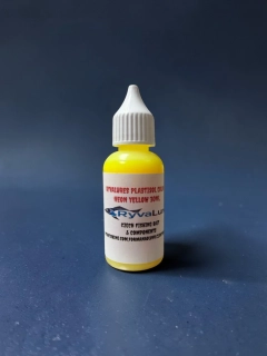 RYVALURES PLASTISOL COLOR NEON YELLOW 30ML.