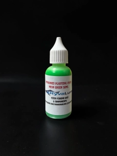 RYVALURES PLASTISOL COLOR NEON UV GREEN 30ML.