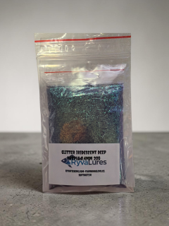 RYVALURES-GLITTER IRIDESCENT DEEP PURPLE 20G-0,4MM