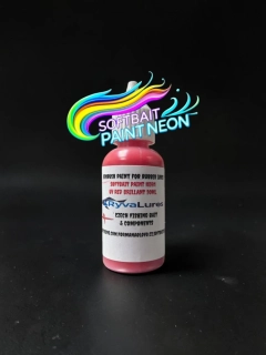 RYVALURES-SOFTBAIT PAINT NEON UV RED BRILLANT 30ML.