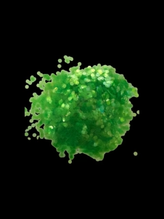 RyvaLures glitter fluo green 20g - 3,0mm