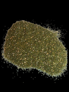 RyvaLures Glitter Iridescent Golden Green 0,4mm – 20g