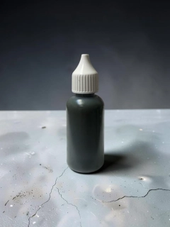RyvaLures Tekutá barva do plastisolu Motor Oil – 30ml