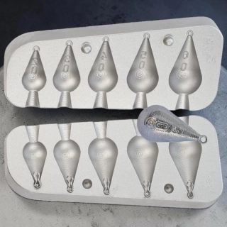 Forma na olovo Hruška 20g, 30g, 40g, 50g, 60g