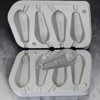 Forma na olovo Šestihran 110g, 120g, 130g, 140g + 100 pérek vel. 1 ZDARMA