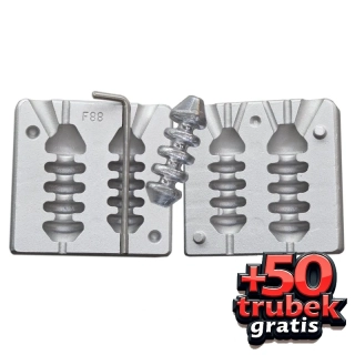 FORMA NA OLOVO KRMÍTKO 60,80G + 50 TRUBIČEK 3MM ZDARMA